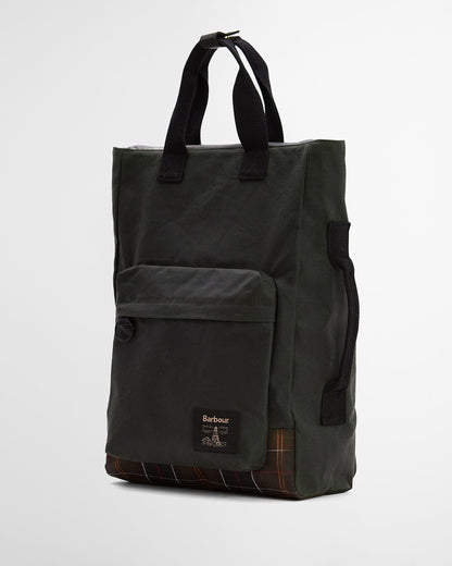 Field Waxed Backpack - Sage/Classic