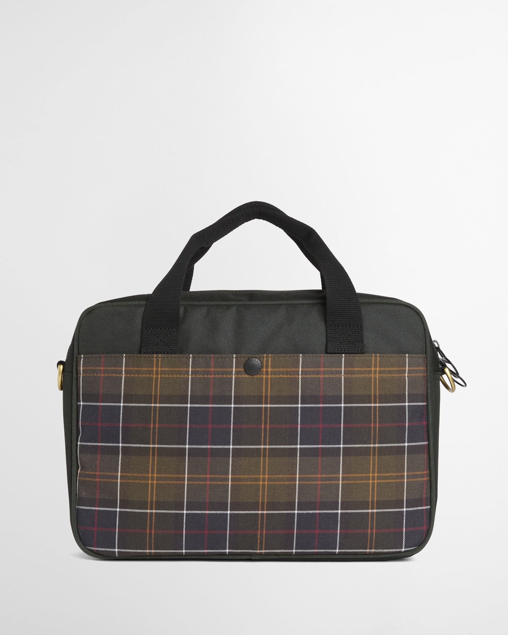 Field Waxed Laptop Crossbody Bag - Sage