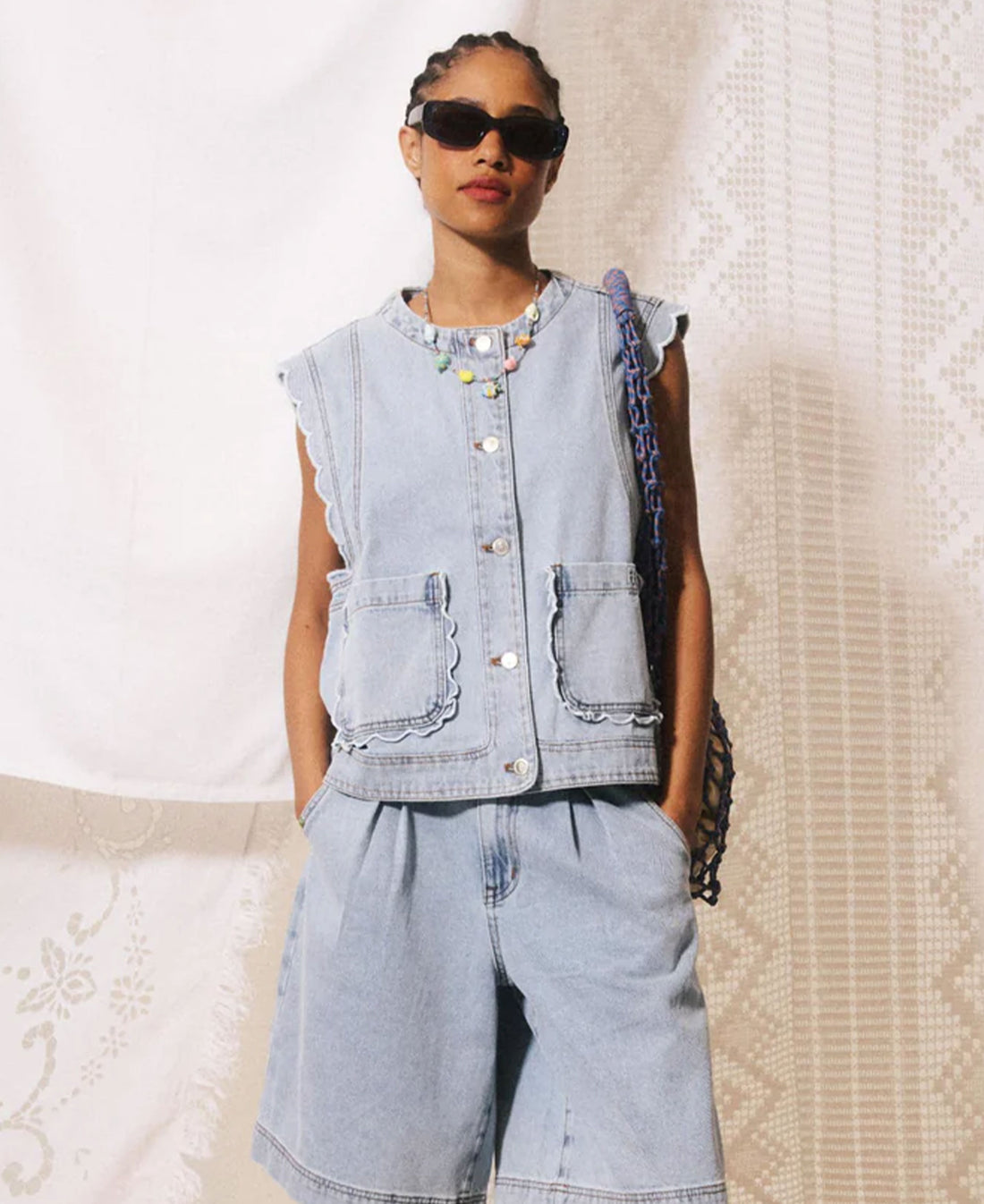 Lillo Gilet - Bleu Jean