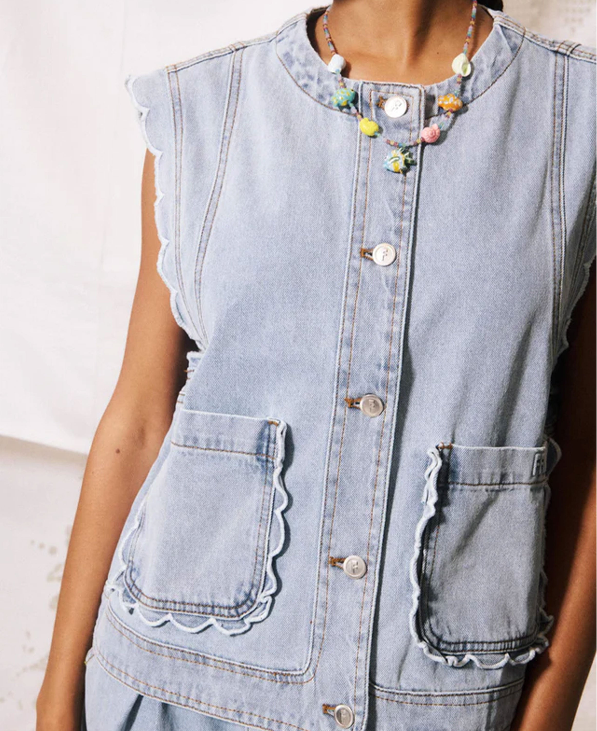 Lillo Gilet - Bleu Jean