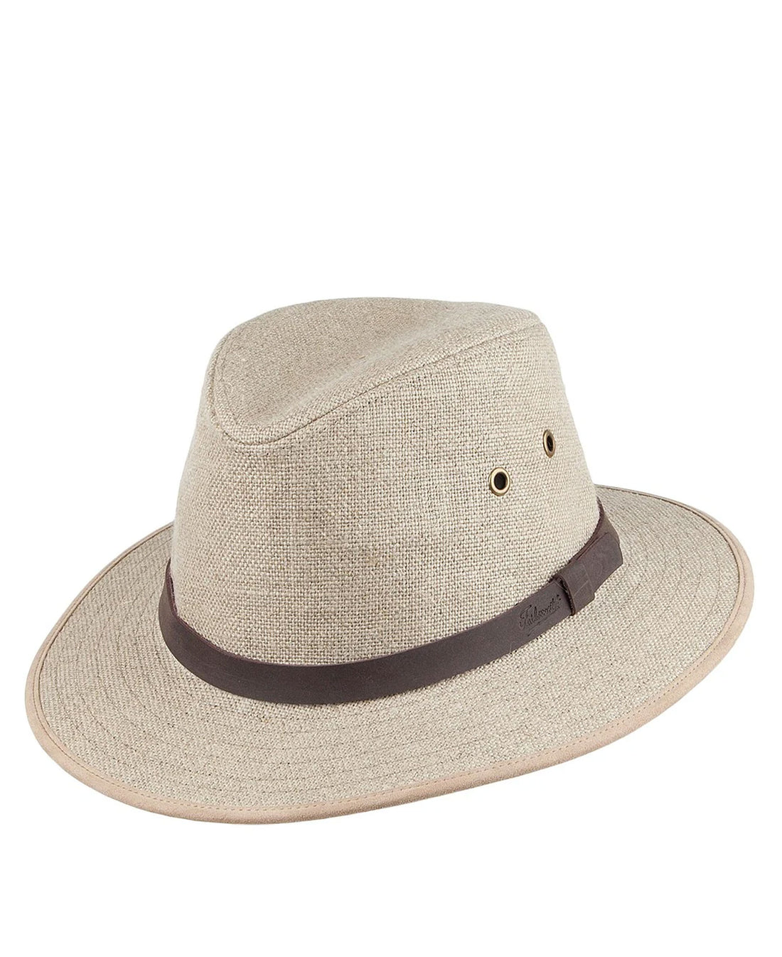Irish Linen Safari Hat - Natural