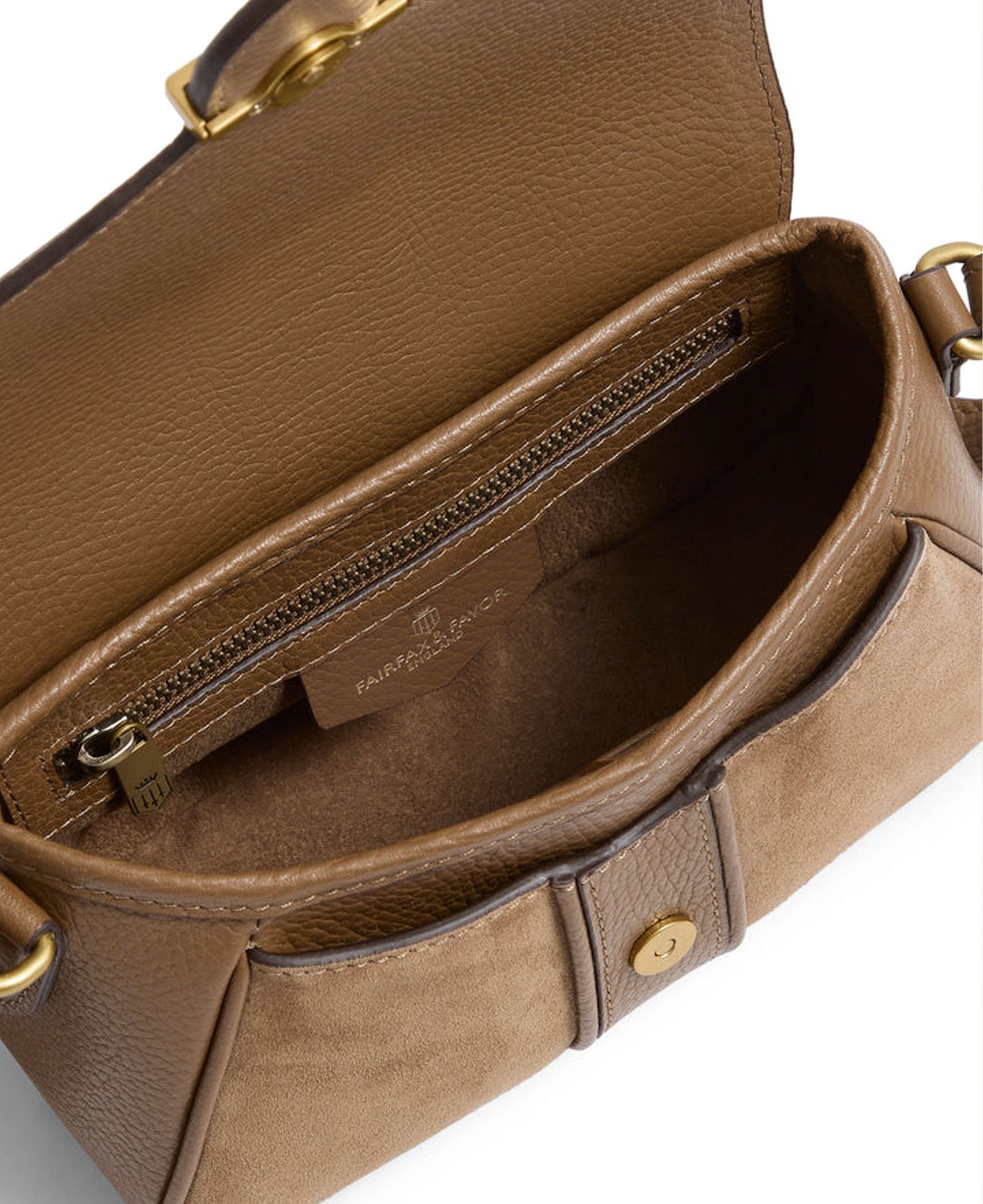 Aviemore Cross Body Suede - Tan