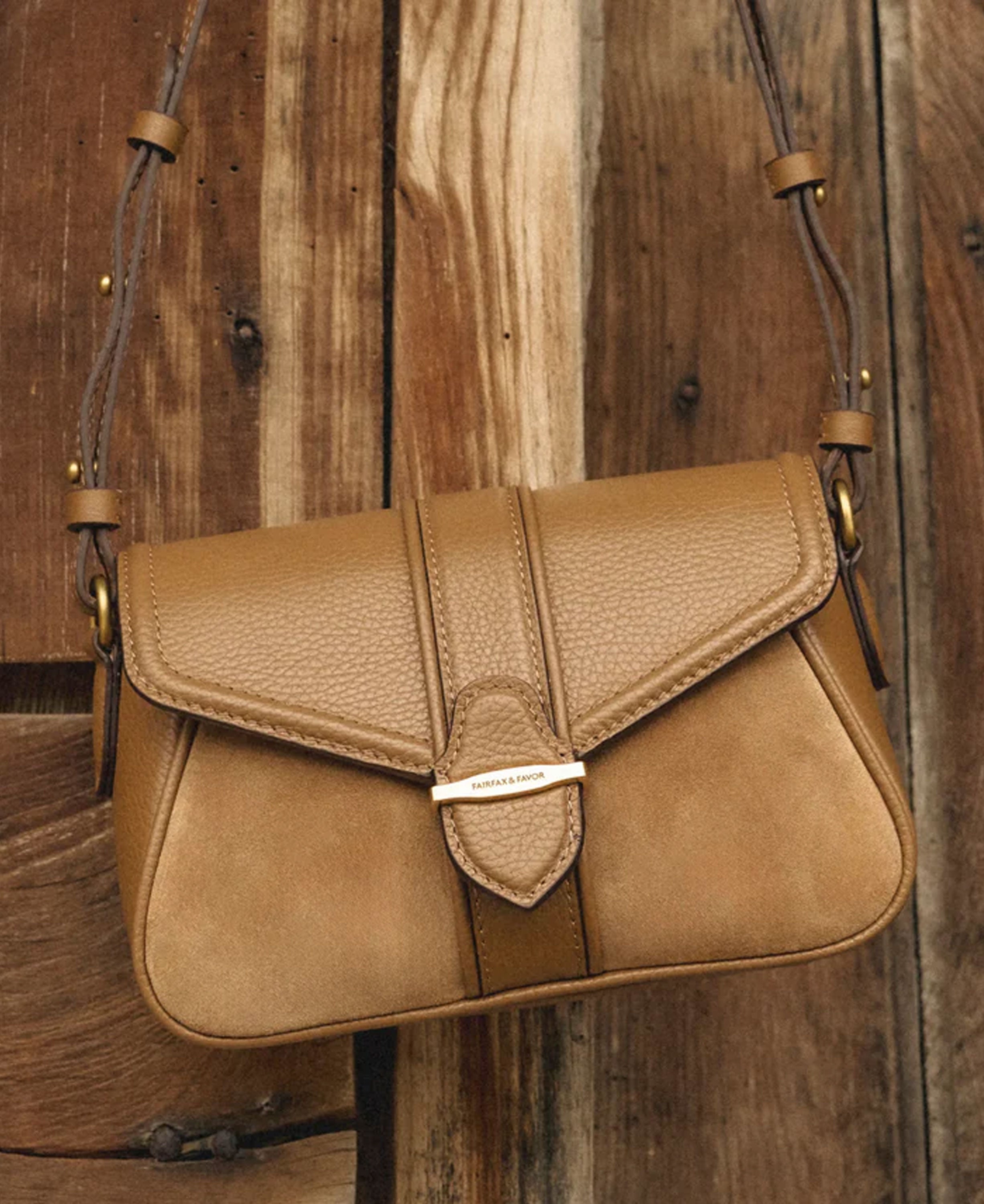 Aviemore Cross Body Suede - Tan