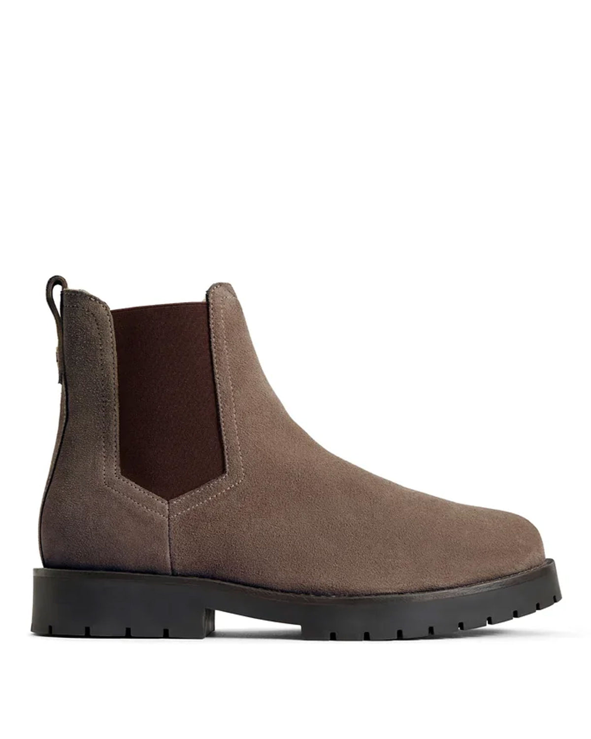 Sheepskin Boudica Boot - Deep Taupe Suede