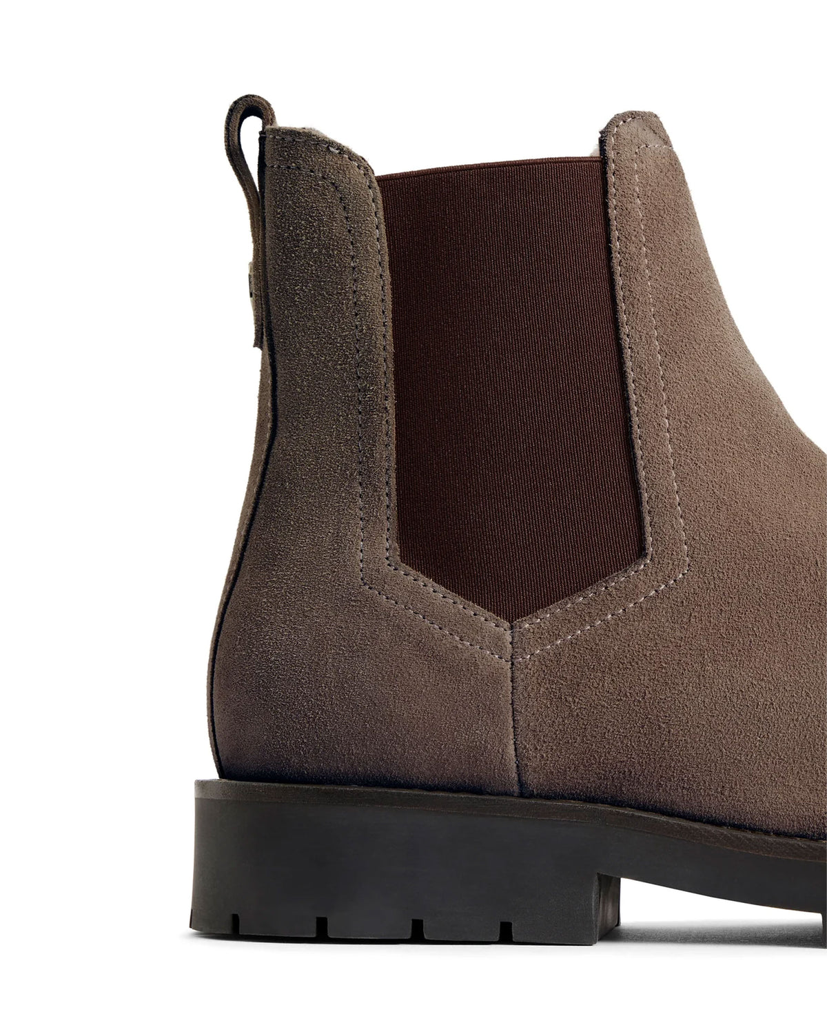 Sheepskin Boudica Boot - Deep Taupe Suede