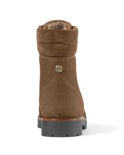 Shearling Lined Galway Ankle Boot - Cognac Nubuck