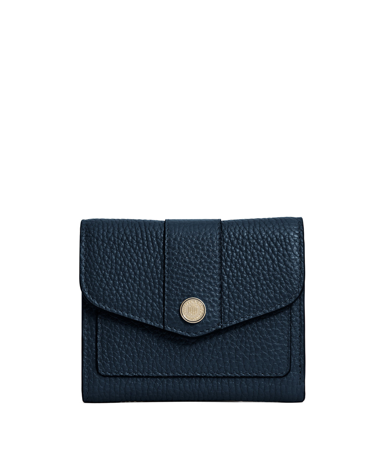 Langford Button Purse - Teal Leather