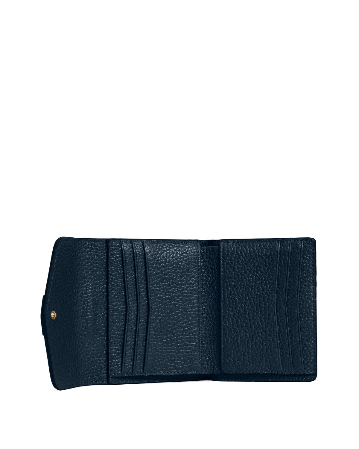 Langford Button Purse - Teal Leather