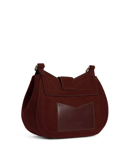 Langham Messenger Bag - Port Suede