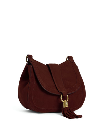 Langham Messenger Bag - Port Suede