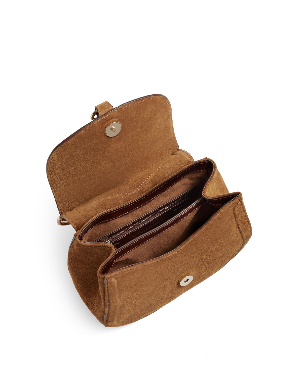 Langham Messenger Bag - Tan Suede