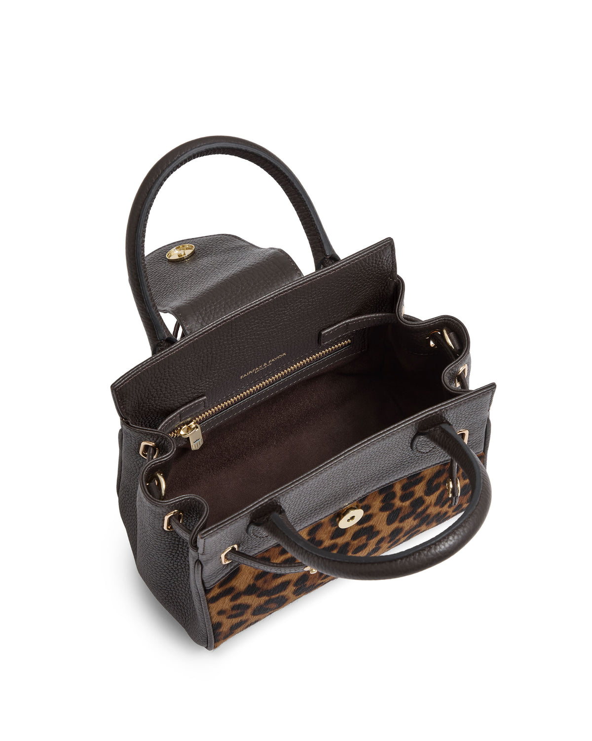 Mini Windsor Handbag - Leopard Haircalf