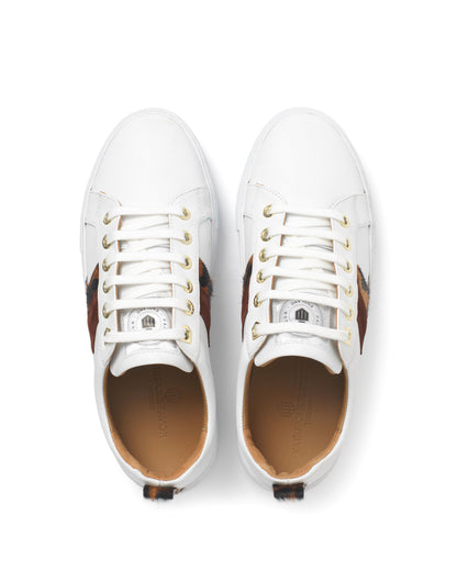 Platform Alexandra Trainer - Leopard/Port