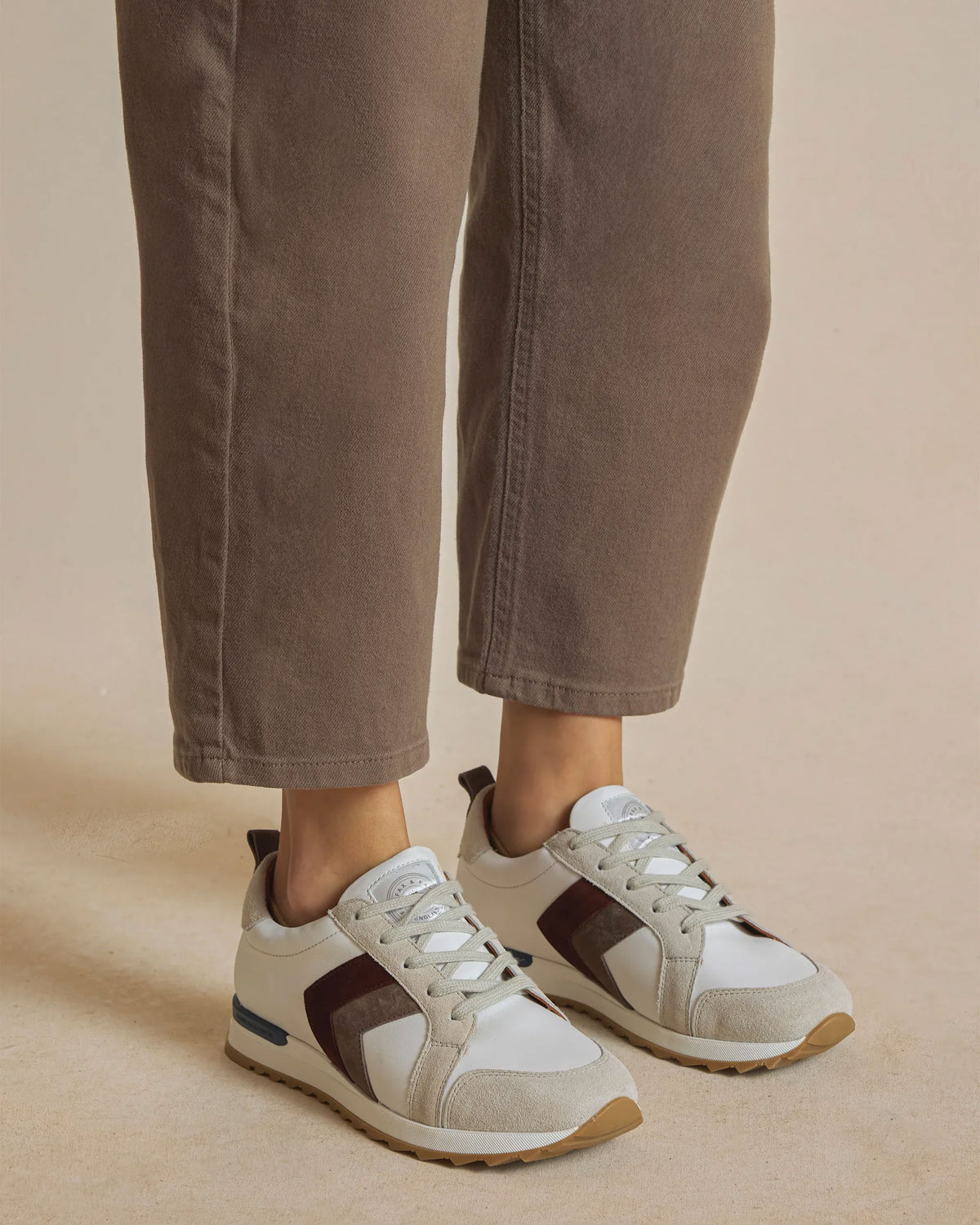 Xandra Trainer - Port/Deep Taupe
