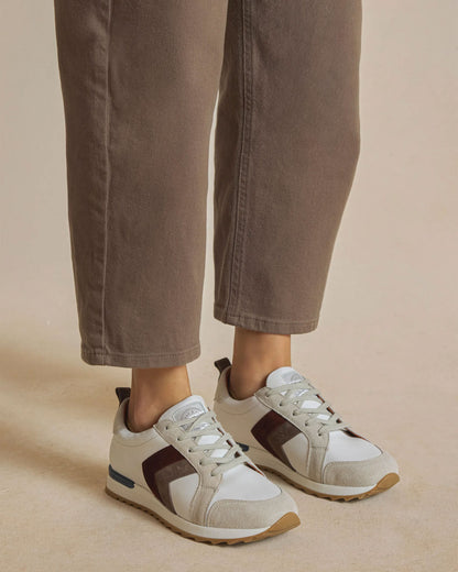 Xandra Trainer - Port/Deep Taupe