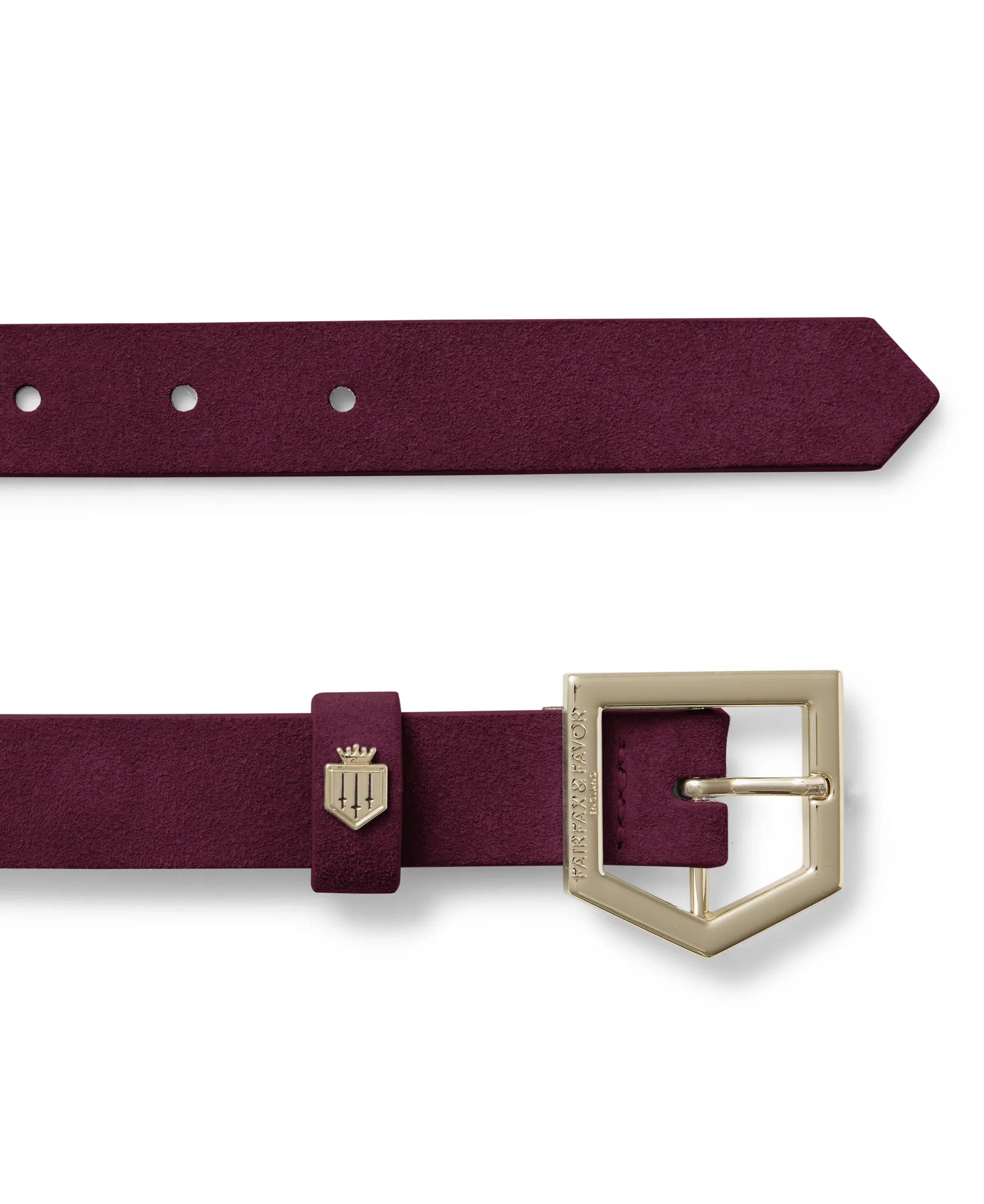 Sennowe Belt - Elderberry Suede