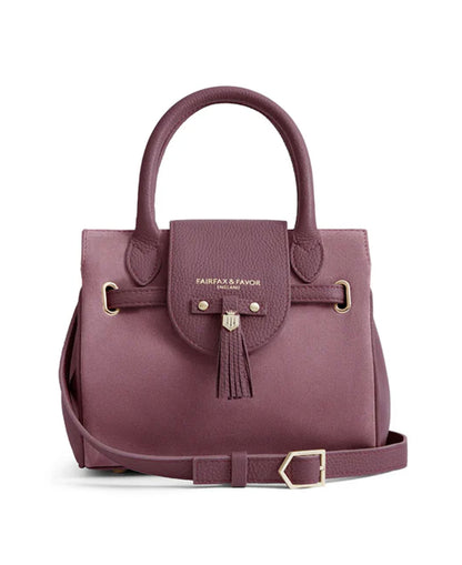 Mini Windsor Handbag - Heather Suede