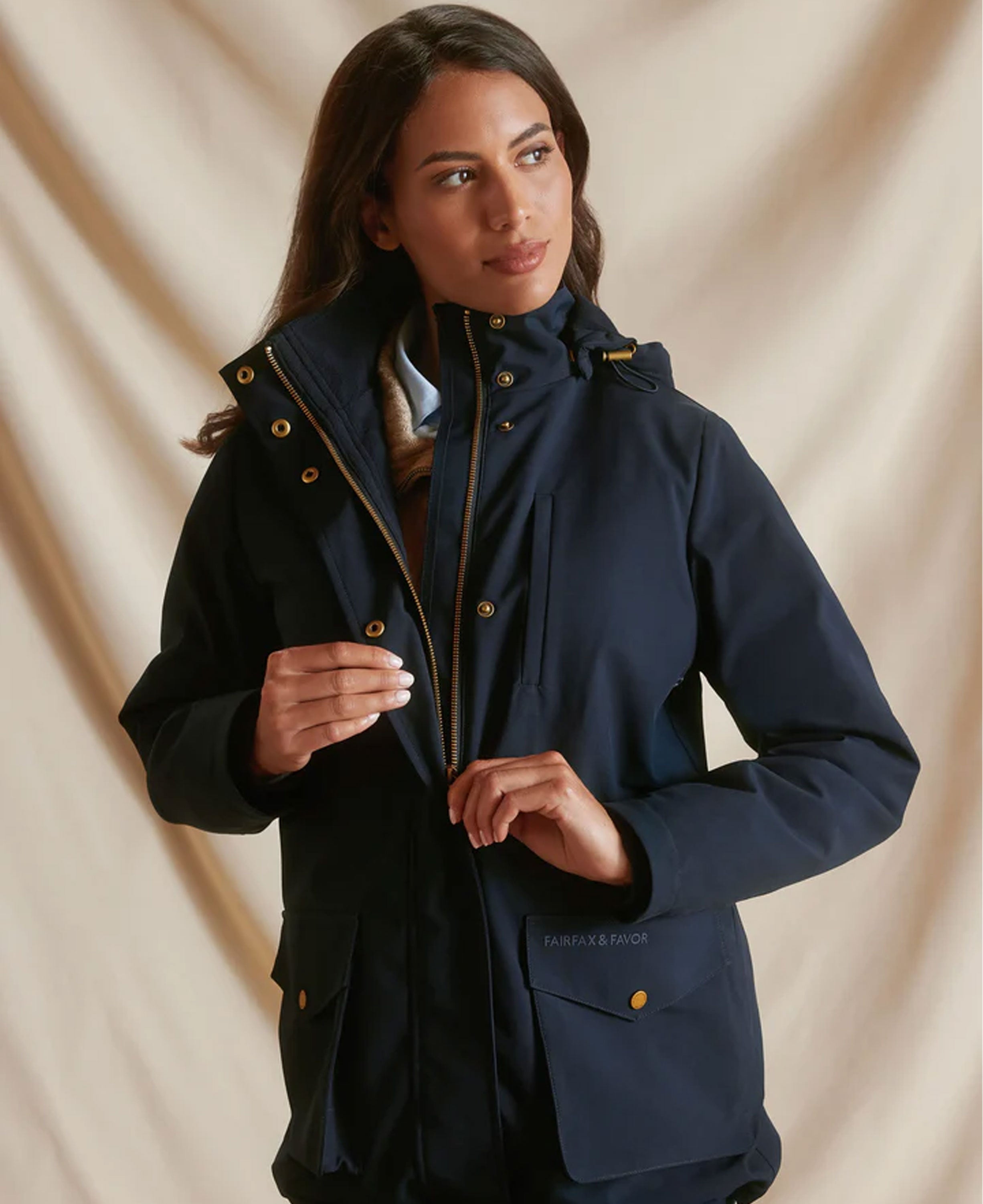 Nancy Walking Jacket - Navy