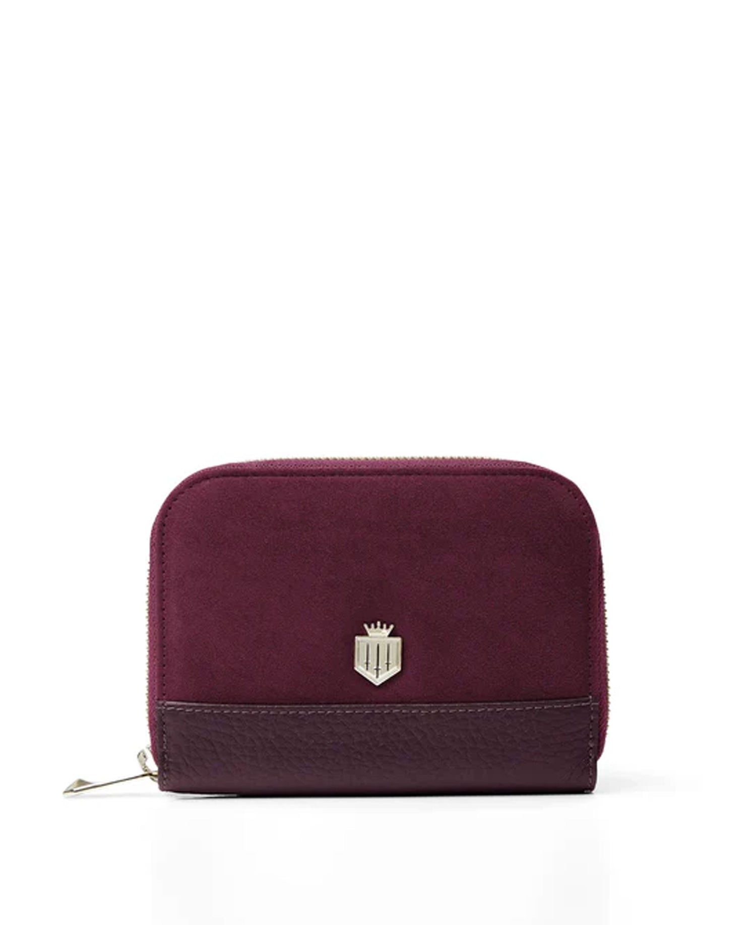 Mini Salisbury Purse - Elderberry Suede