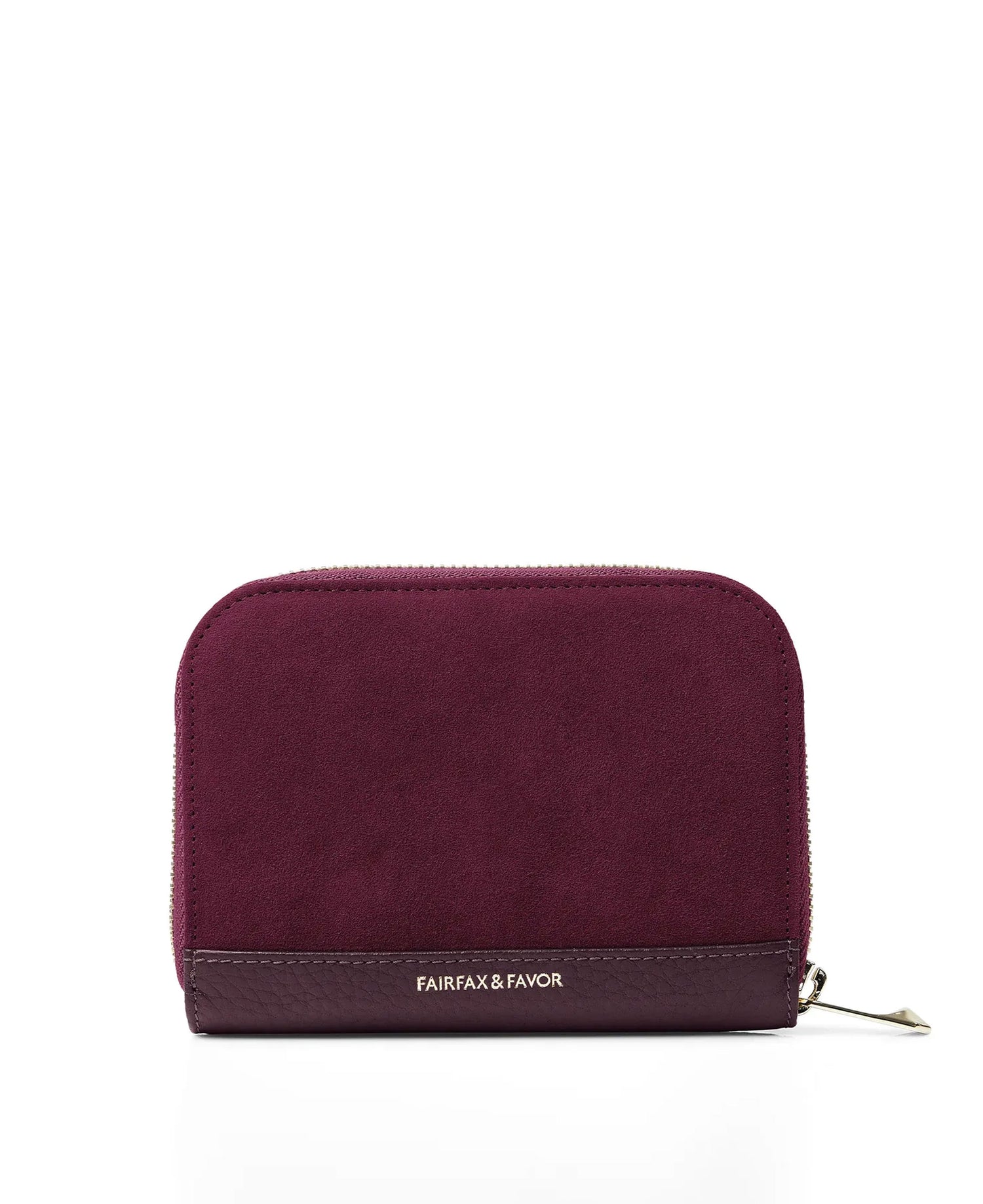 Mini Salisbury Purse - Elderberry Suede
