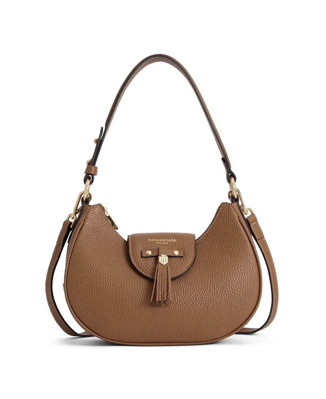 Windsor Shoulder Bag - Tan Leather