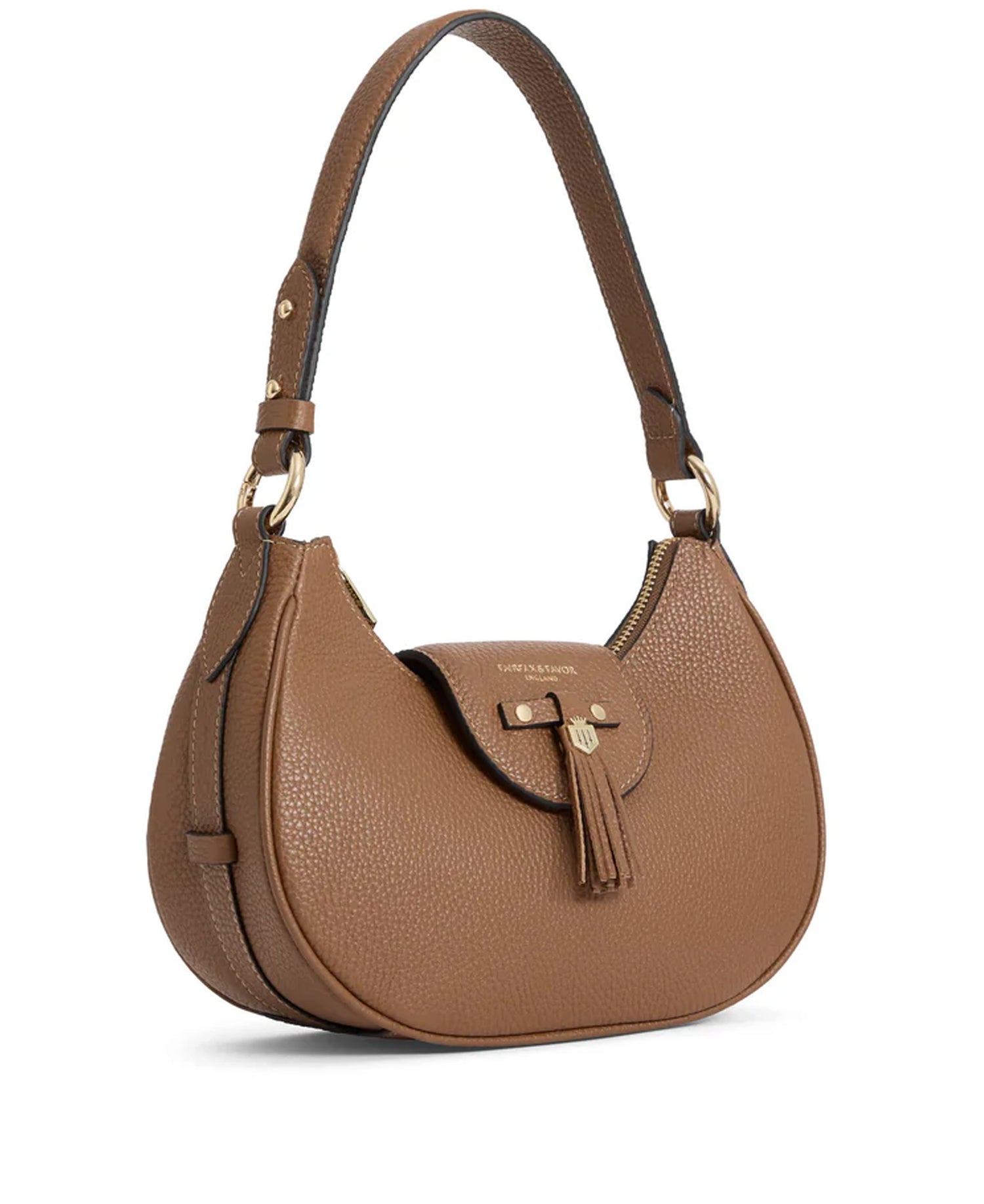 Windsor Shoulder Bag - Tan Leather