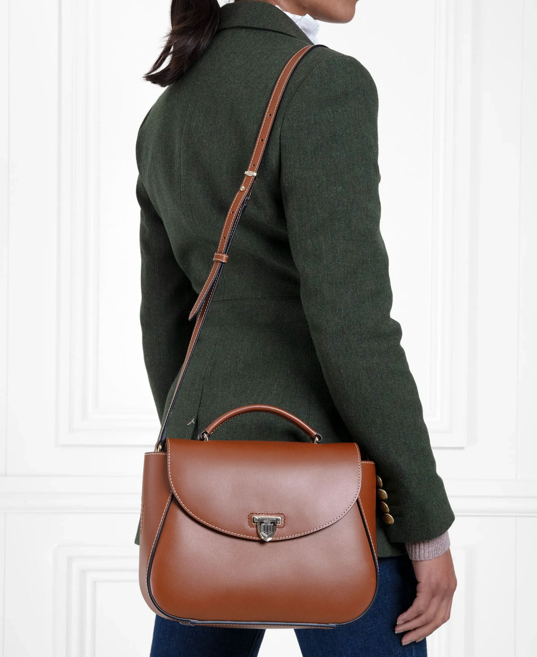 Blenheim Handbag - Tan Leather