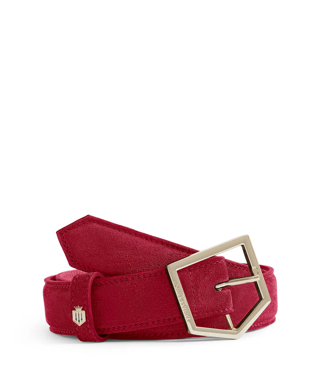 Felbrigg Belt - Cherry Suede