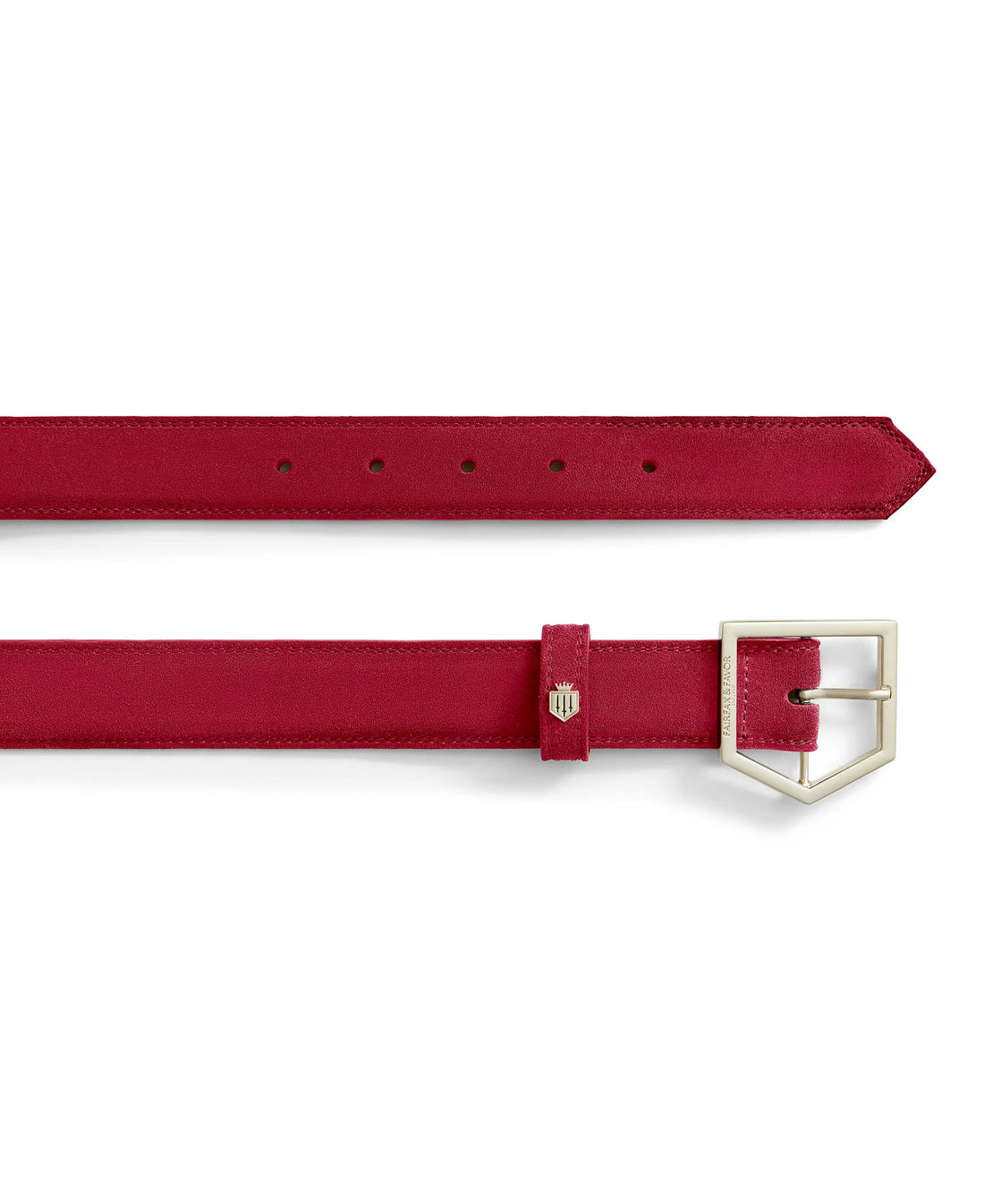 Felbrigg Belt - Cherry Suede