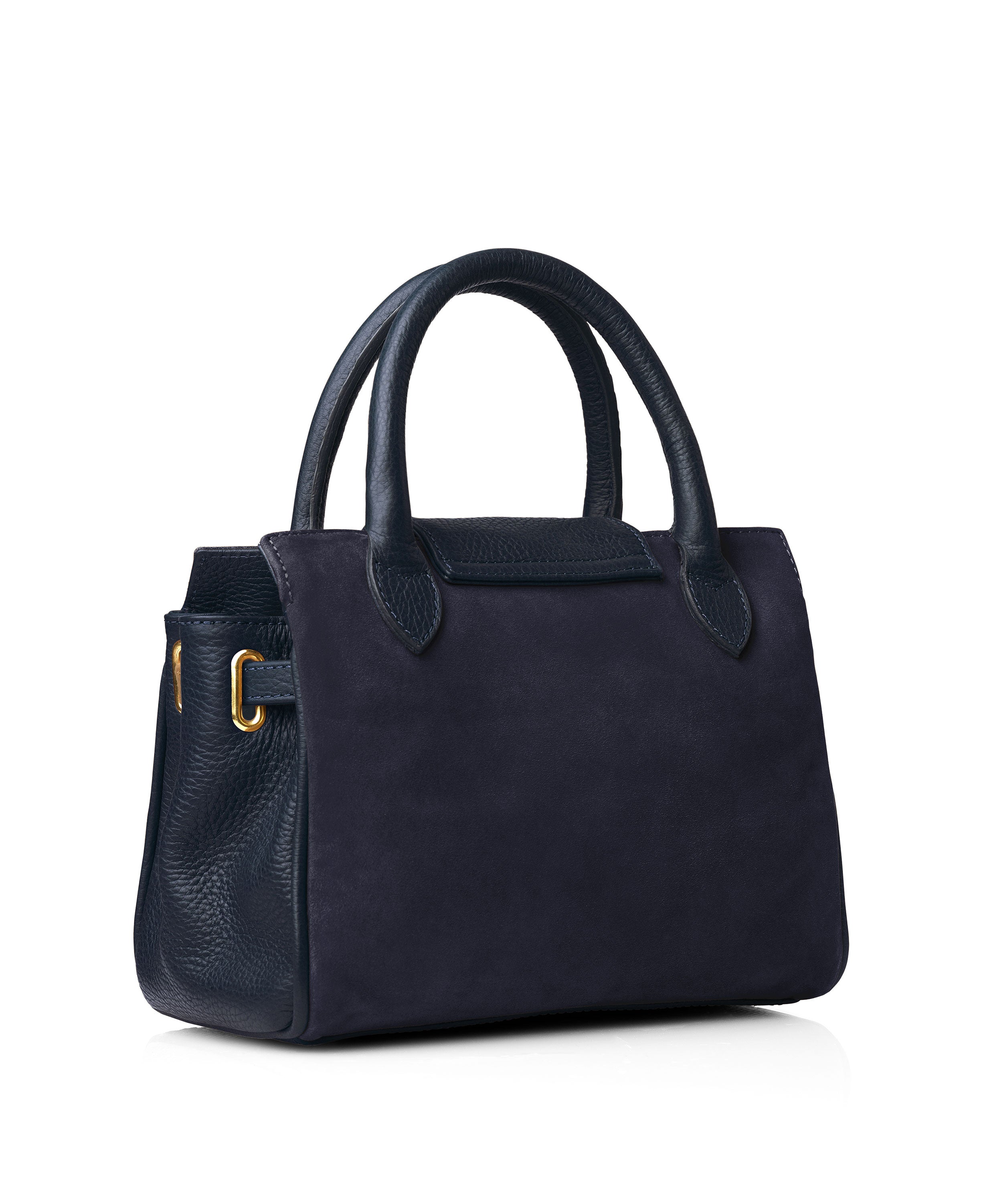 Landmark Fairfax Favor Mini Windsor Handbag Navy