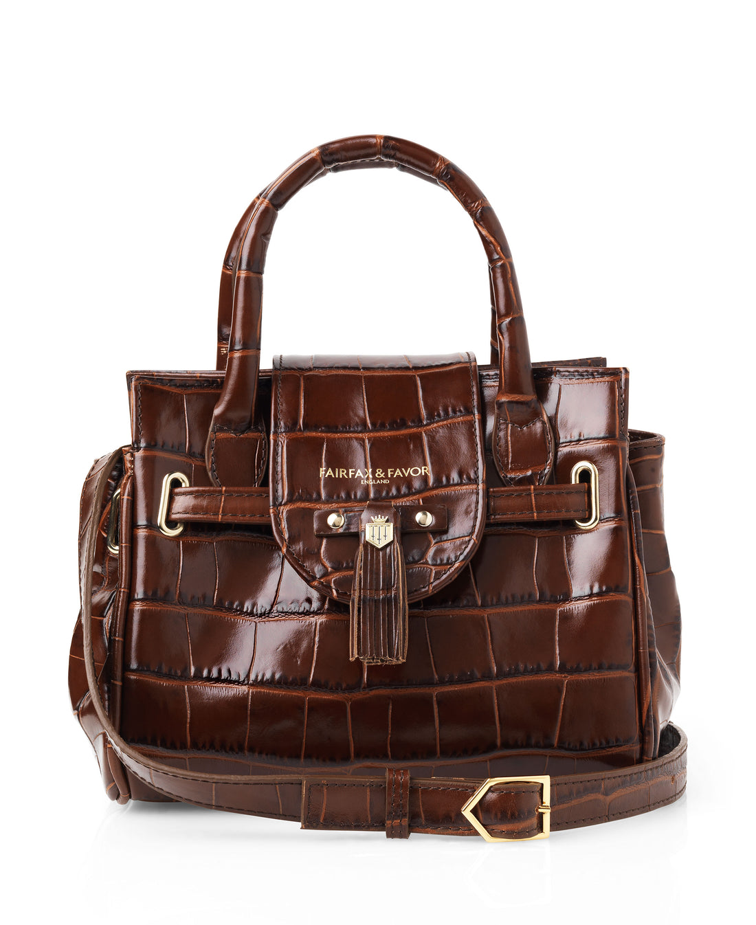 Mini Windsor Handbag - Conker