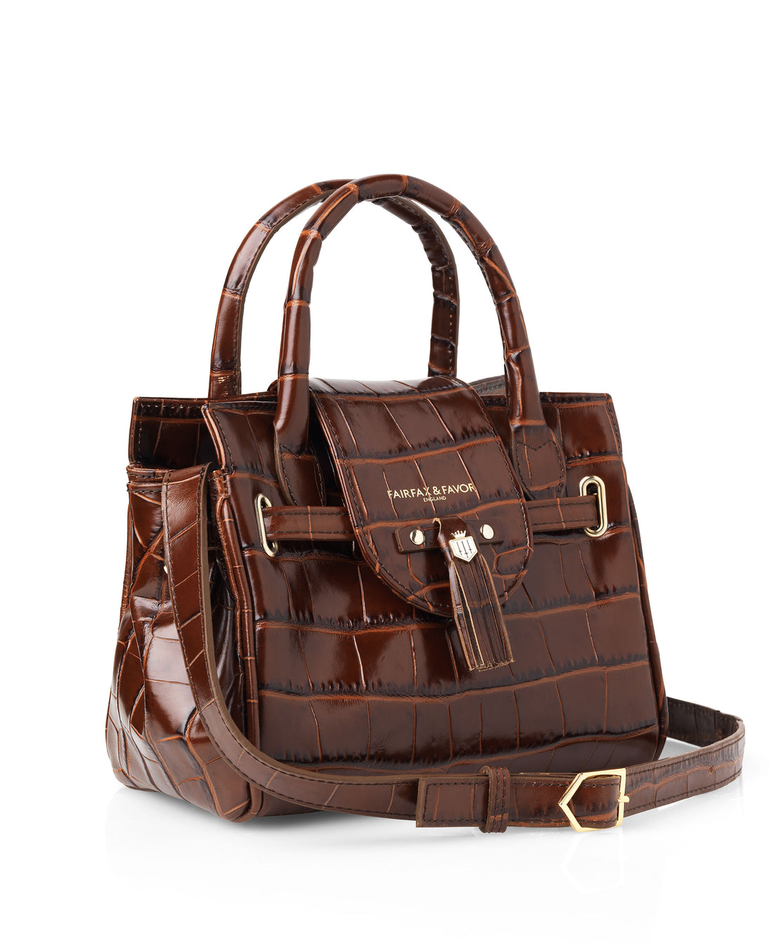 Mini Windsor Handbag - Conker