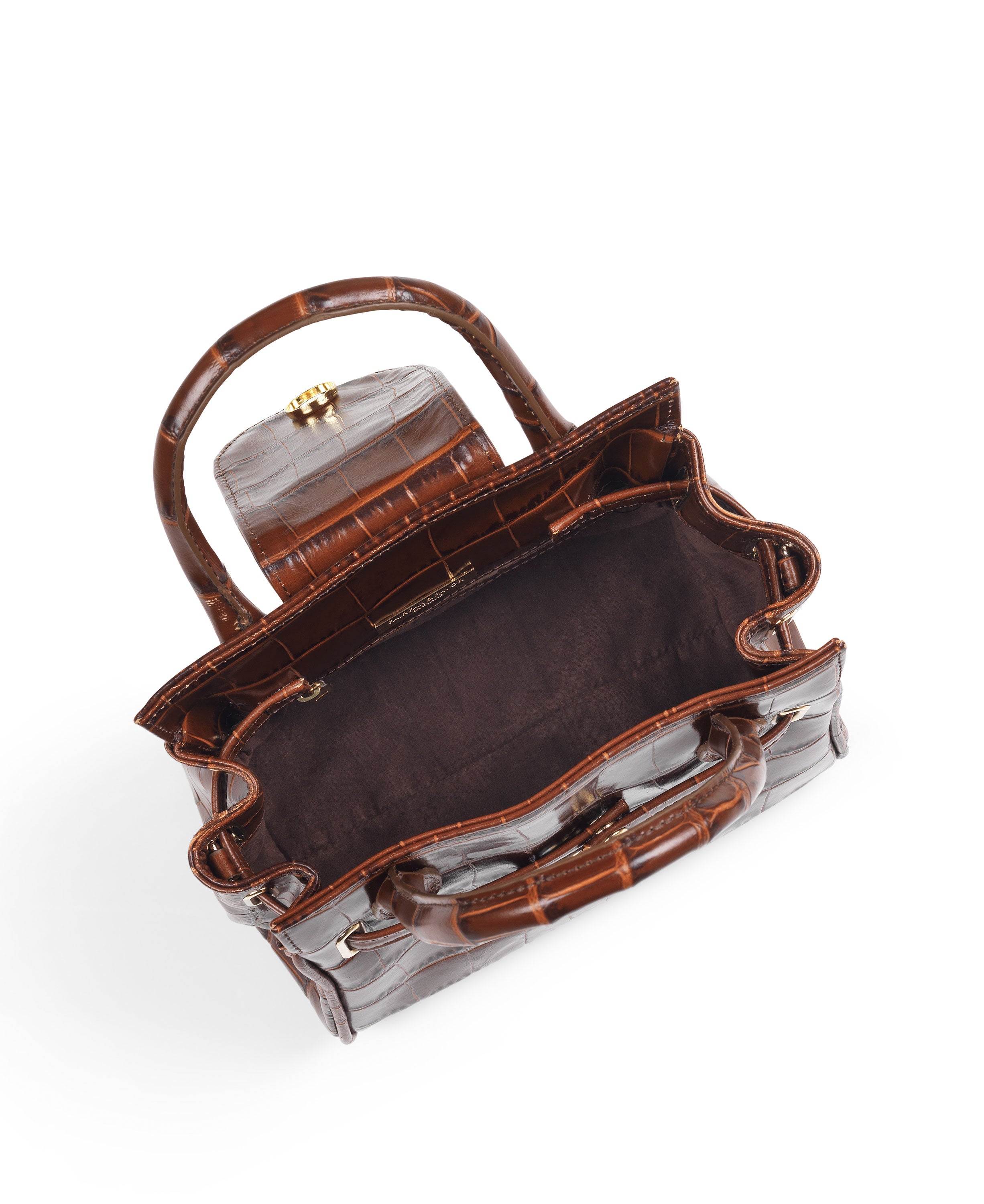 Mini Windsor Handbag - Conker