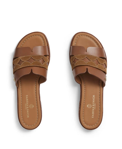 Ohio Sandal - Tan Suede