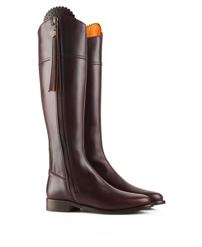 Regina Boot - Mahogany Leather