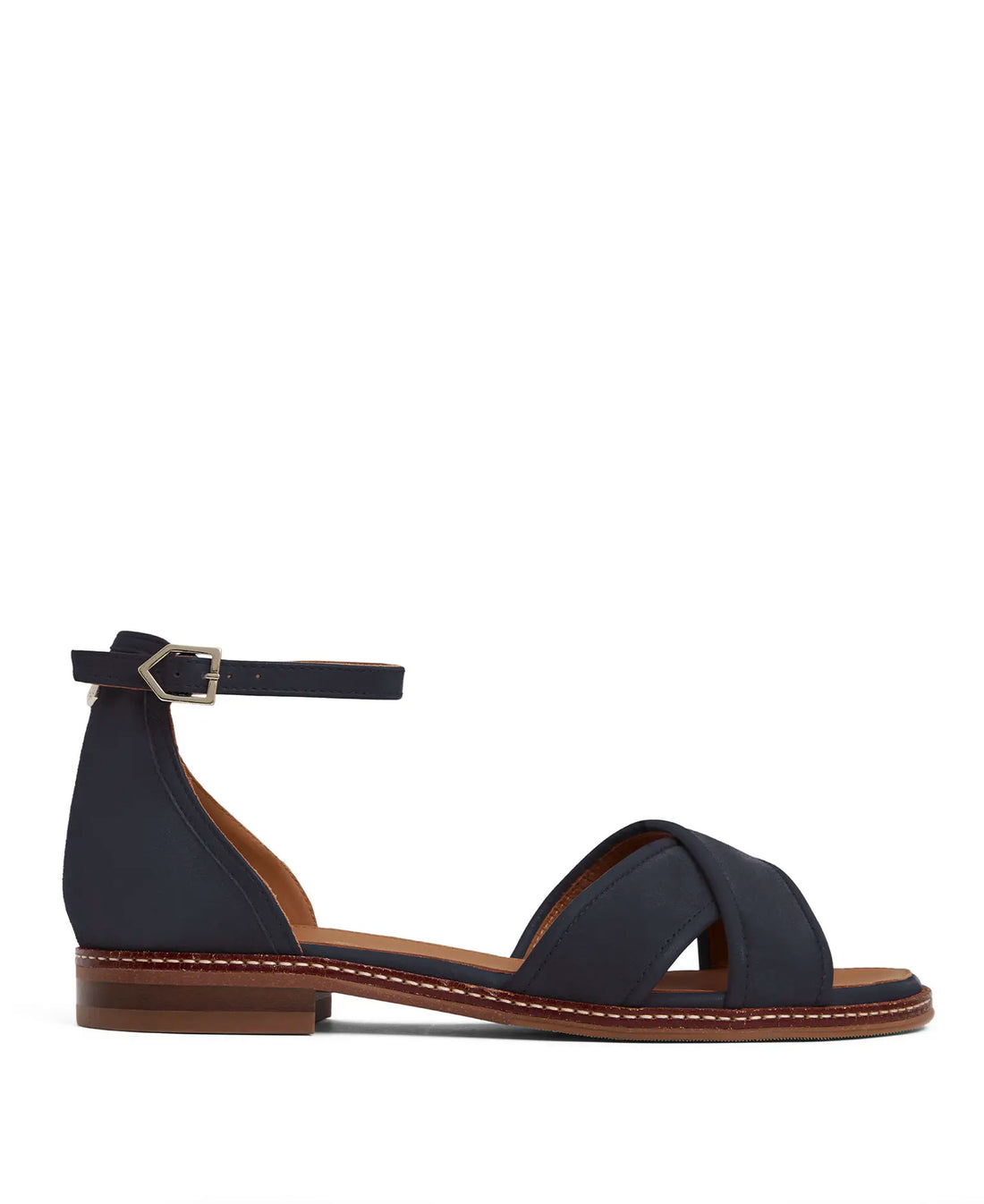 Valencia Sandal - Navy Suede