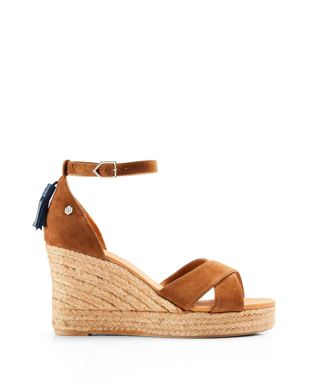 Valencia Wedge - Tan