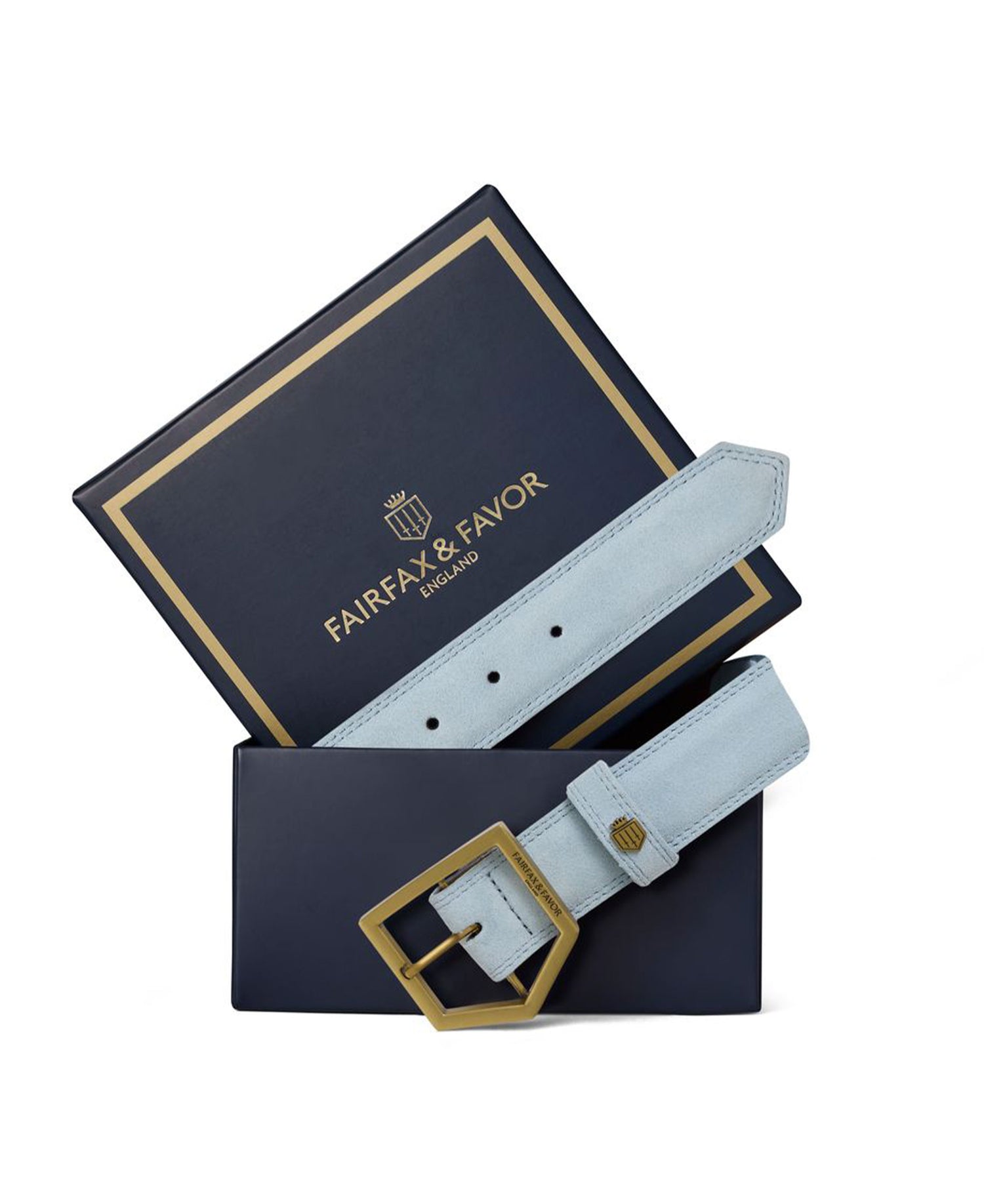 Felbrigg Belt Suede - Sky Blue