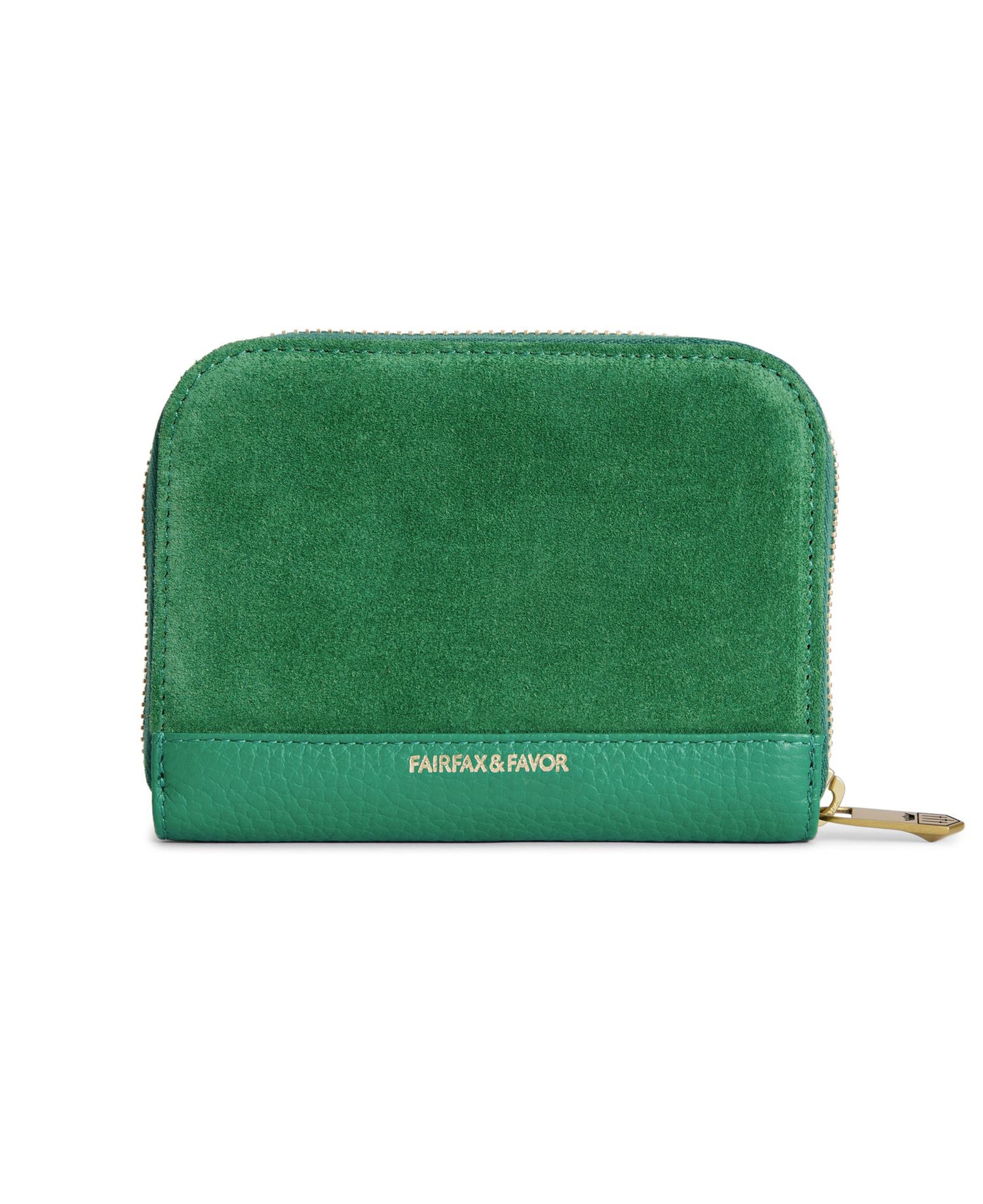 Mini Salisbury Purse Suede - Clover Green