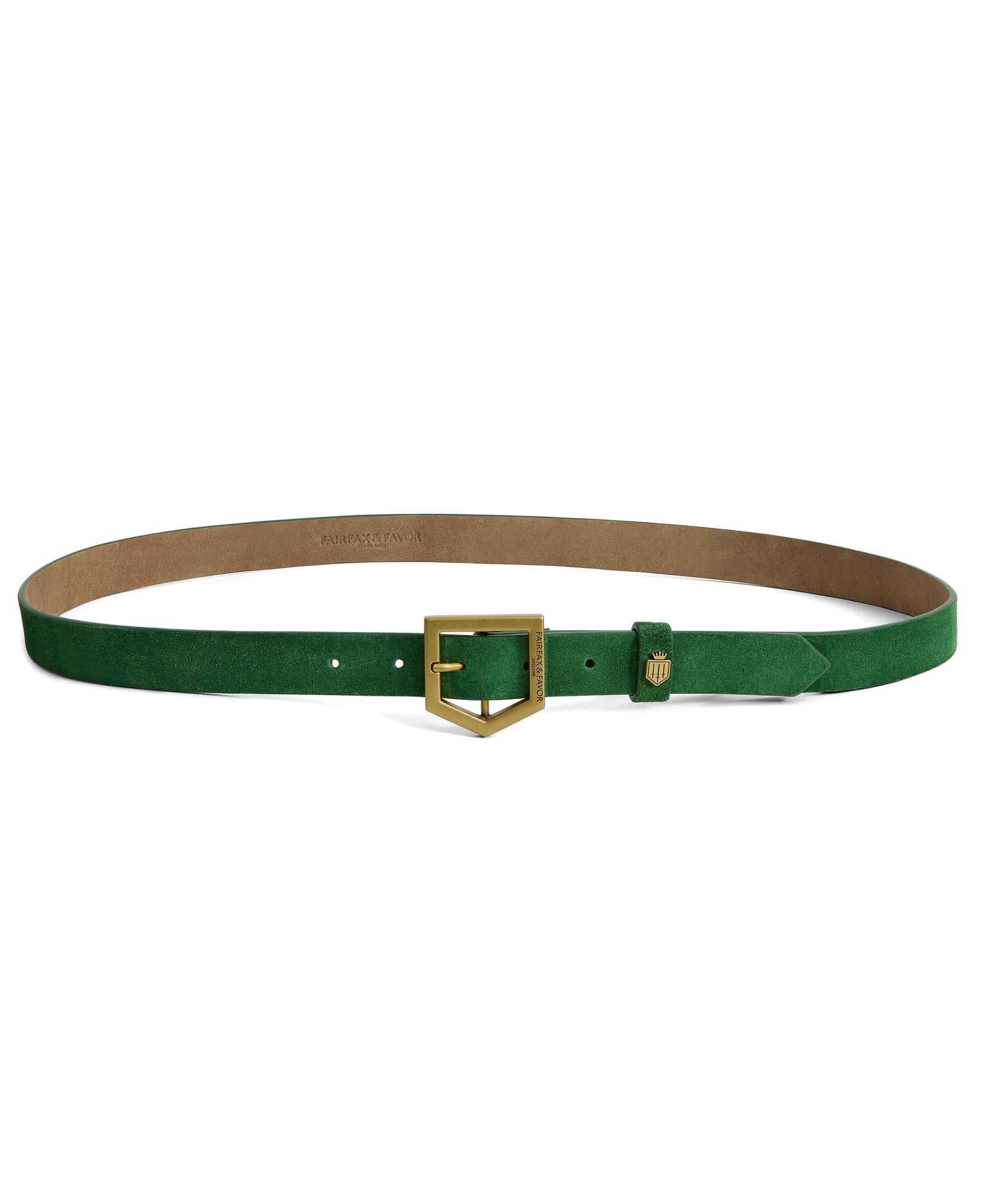 Sennowe Belt Suede - Clover Green