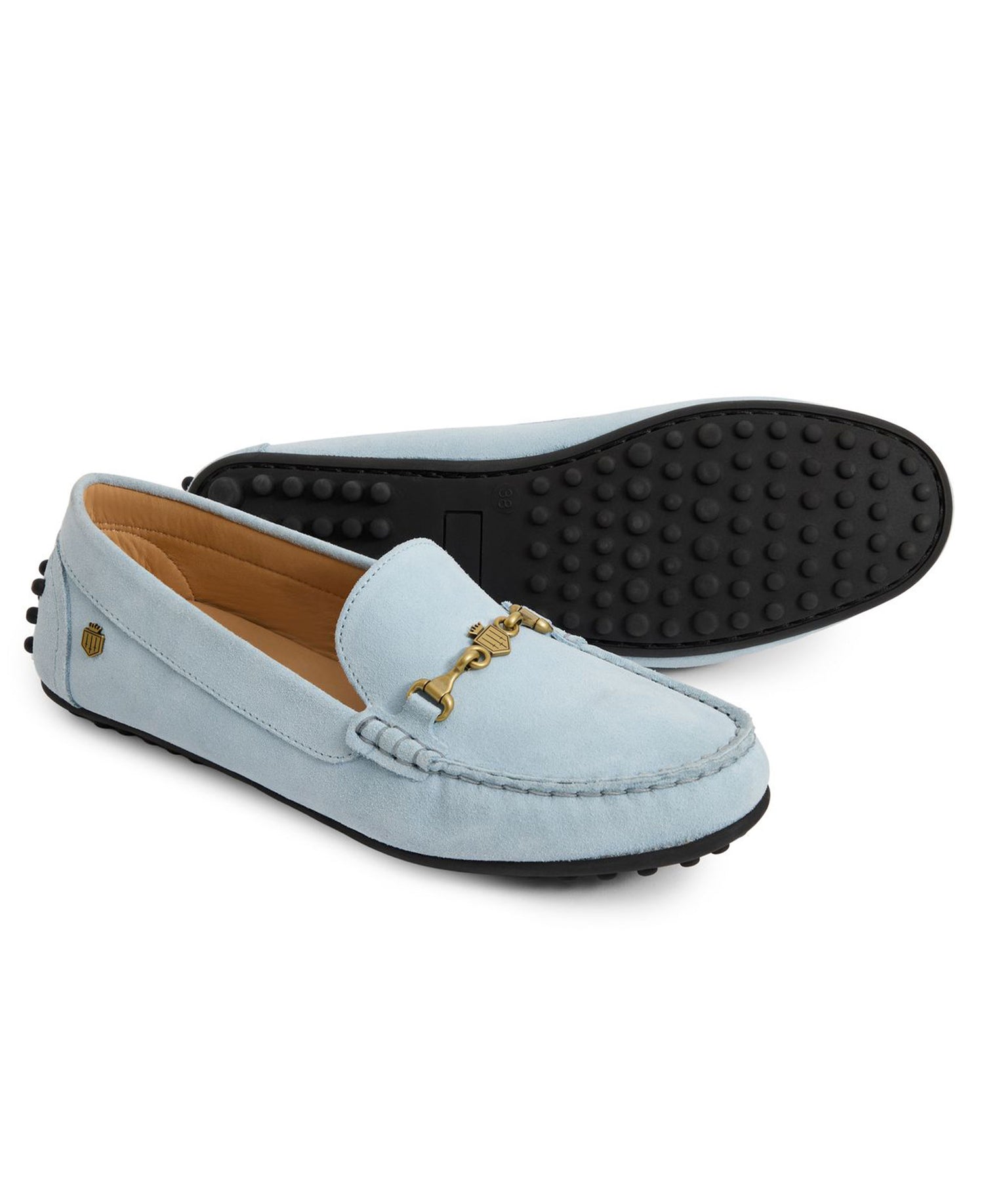 Trinity Driver Suede - Sky Blue