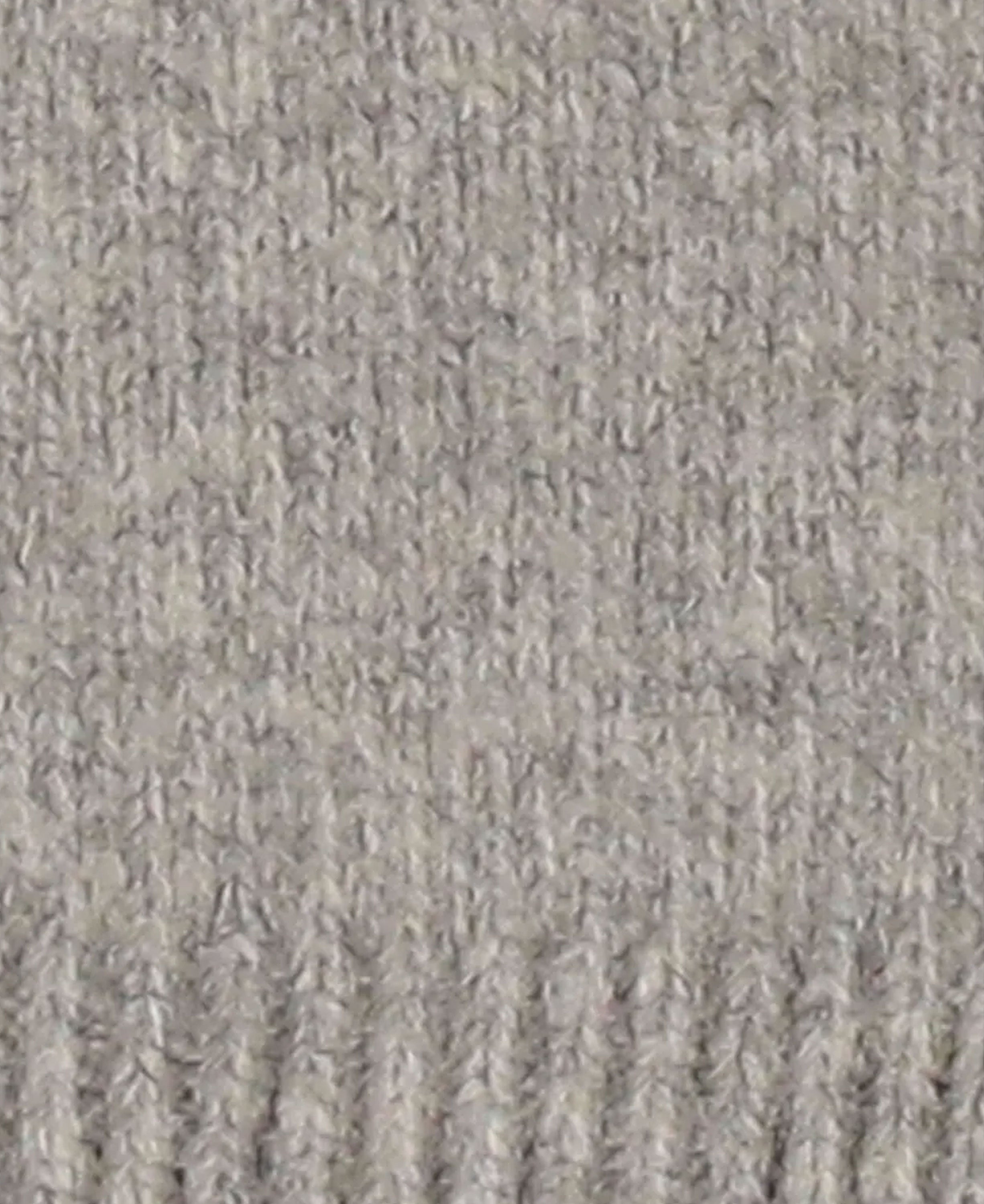 Knitted Wool-Blend Gloves - Silver