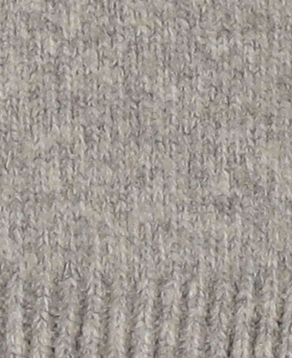 Knitted Wool-Blend Gloves - Silver