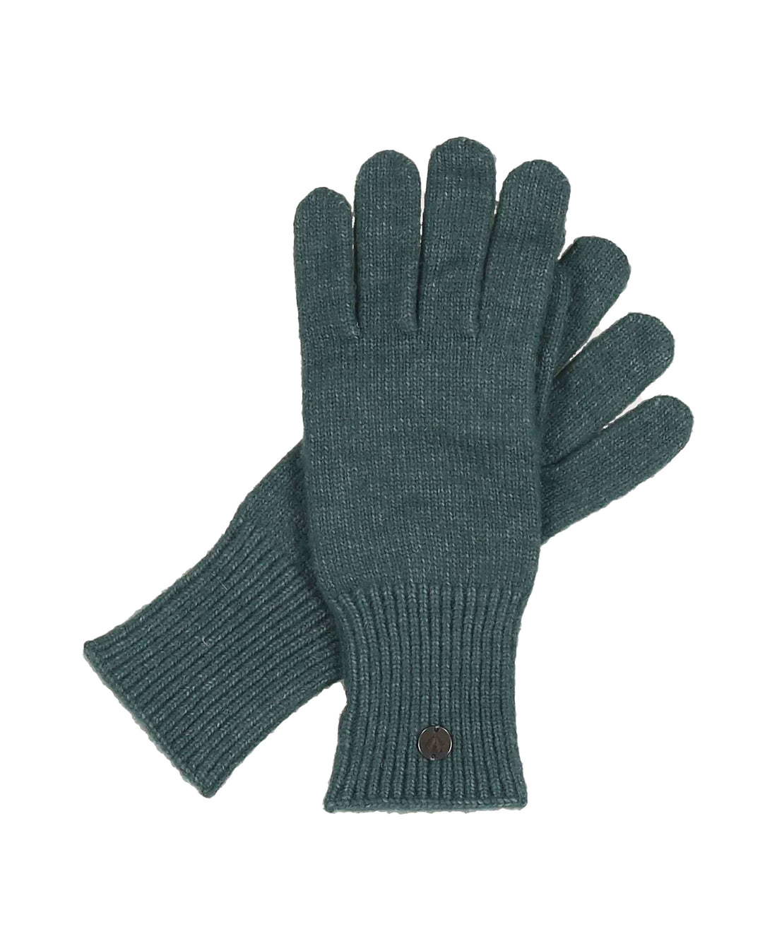 Knitted Wool-Blend Gloves - Crystal Teal