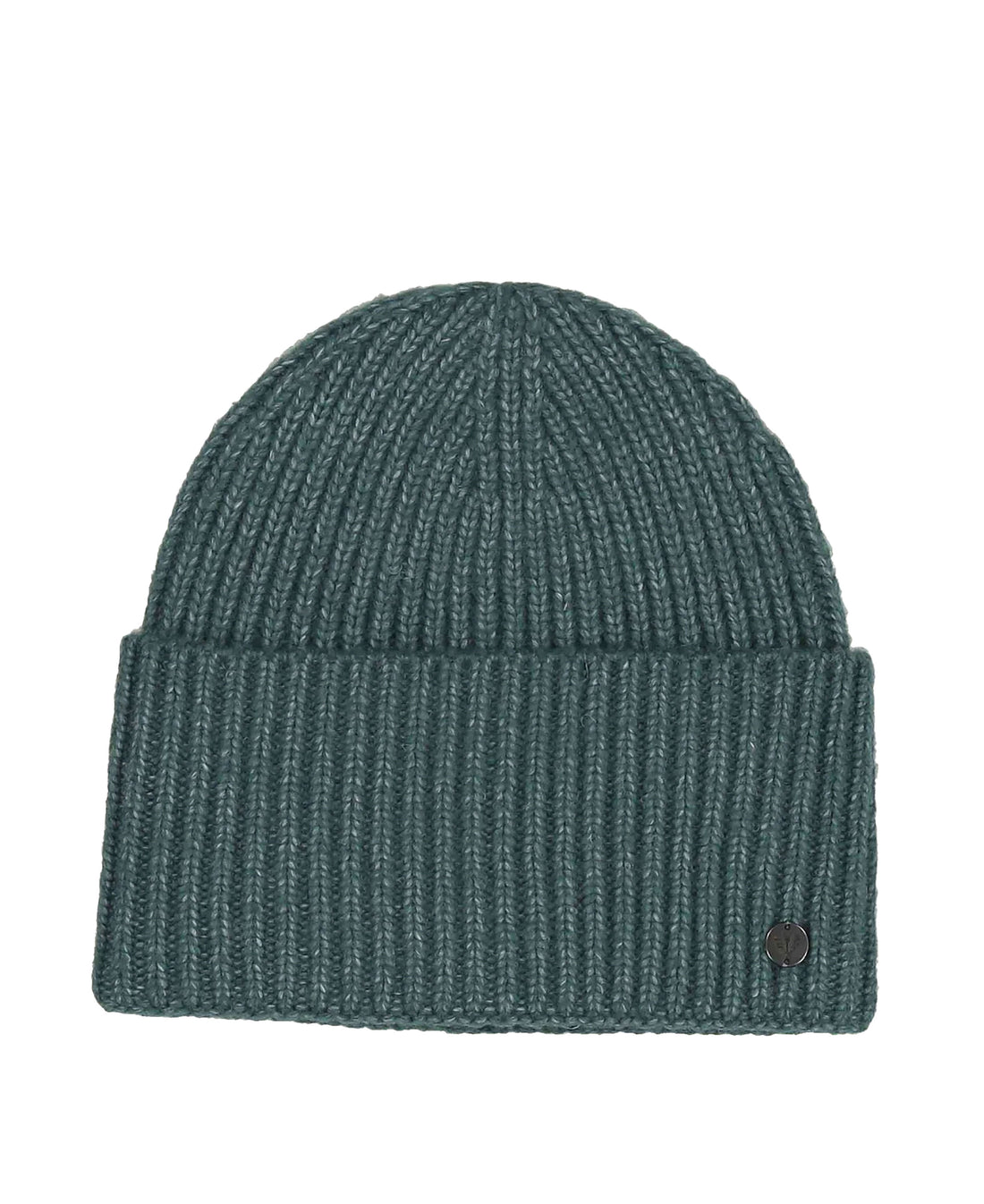 Knitted Wool-Blend Beanie - Crystal Teal