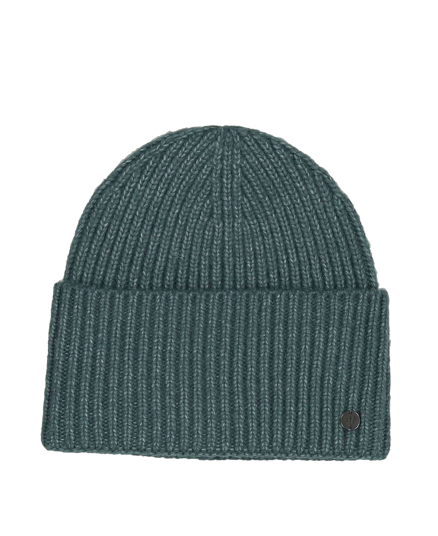 Knitted Wool-Blend Beanie - Crystal Teal