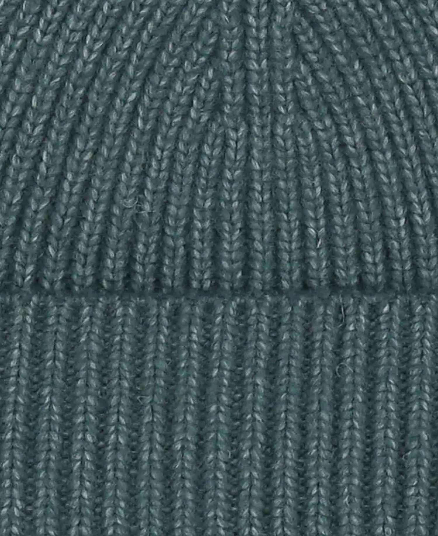 Knitted Wool-Blend Beanie - Crystal Teal