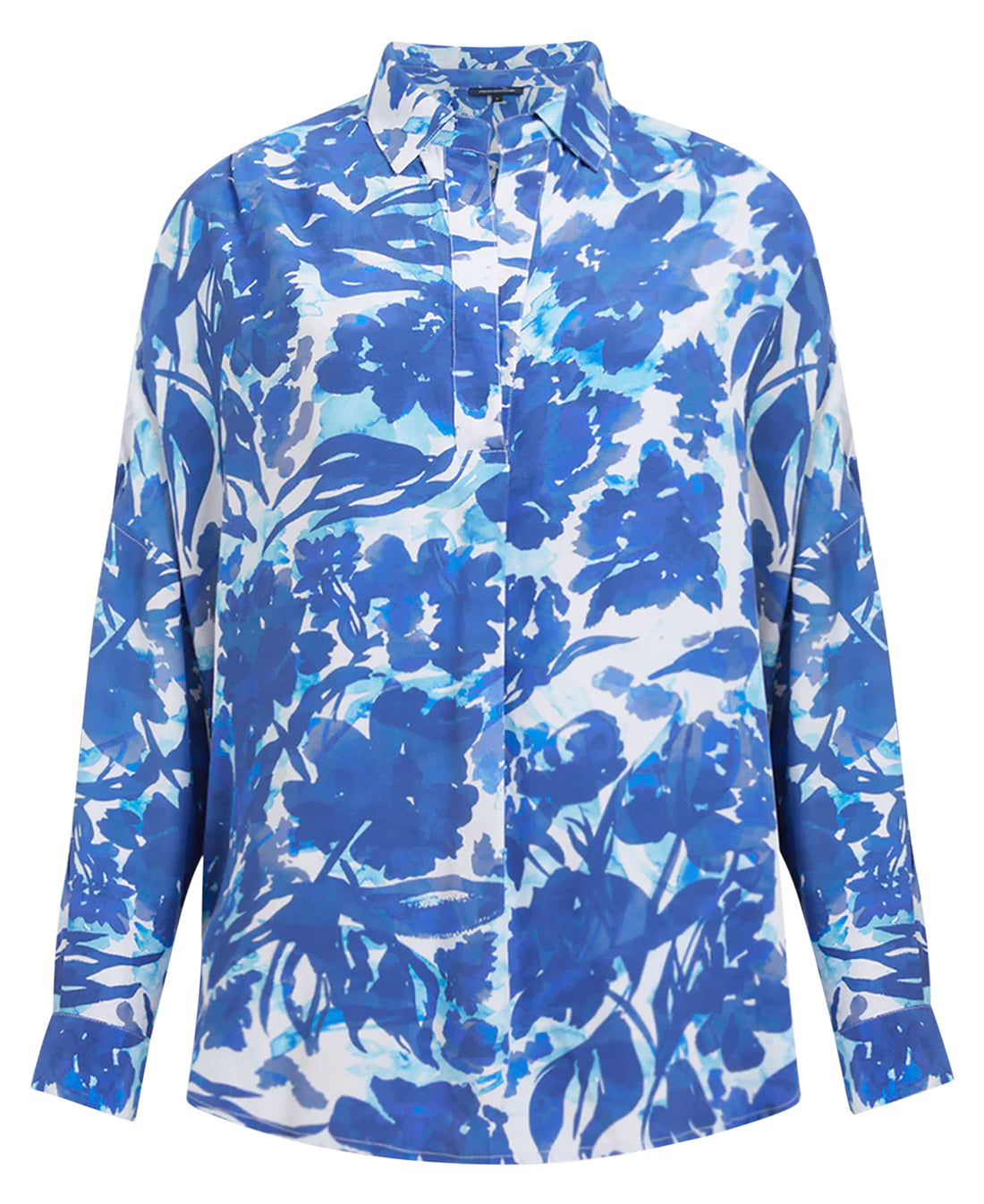 Bailee Eco Delphine Popover Shirt - Blue Depths