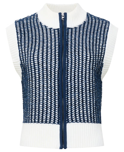 Klara Slvlss Jumper - Navy Winter White