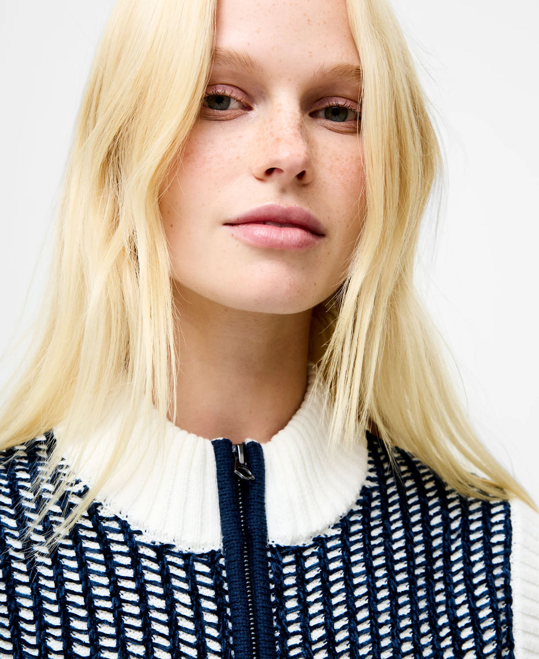Klara Slvlss Jumper - Navy Winter White